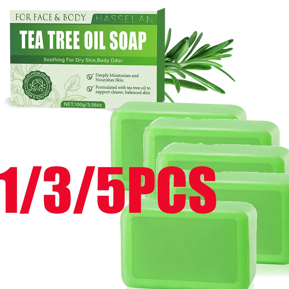 Gentle For Sensitive Skin Plant-Based Care Moisturizing for Body Skin Cleaning,Gentle Exfoliating Bar Soap 1/3/5PCS