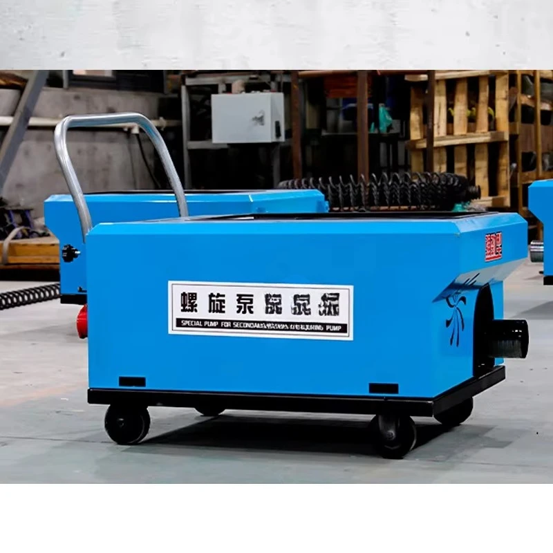 

Small Spiral Concrete Pump Secondary Structure Concrete Pump Small Ground Pump Spiral Feeder Pouring