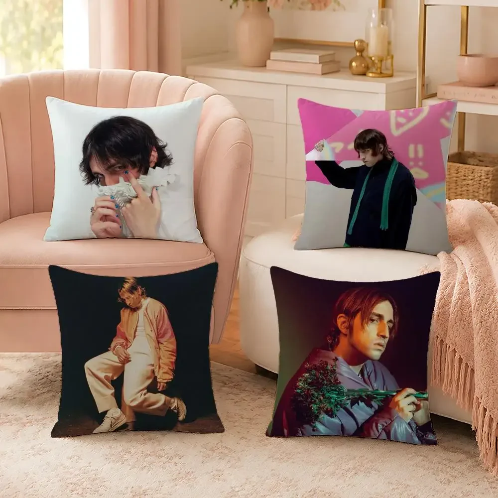 Aesthetic DJ Porter Robinson Cushion Cover Custom Plush Pillow Cover Soft Cloud Comfort for Sofa Bed Couch
