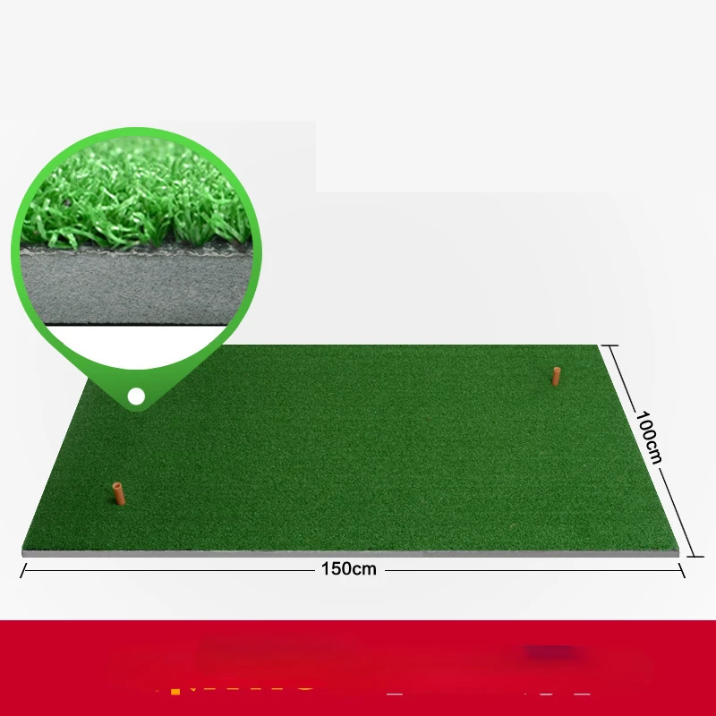 

Golf Portable Practice Mat 1.5*1.5m EVA Bottom Indoor Golf Hitting Mat