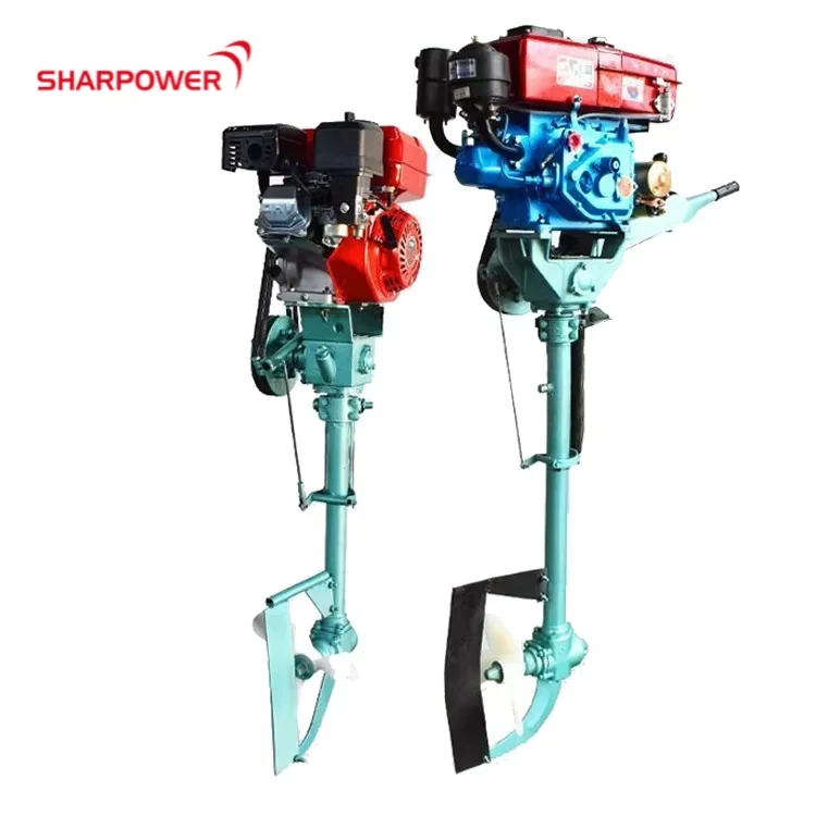 

8-24HP Diesel Long Tail Outboard Boat Motor Engine for Small Fishing Boat with Manual Start