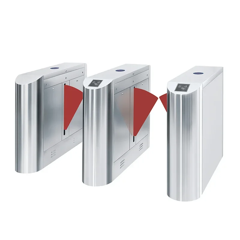 

Turnstile Gate Access Control System Baffle Gate Automatic Flap Turnstile