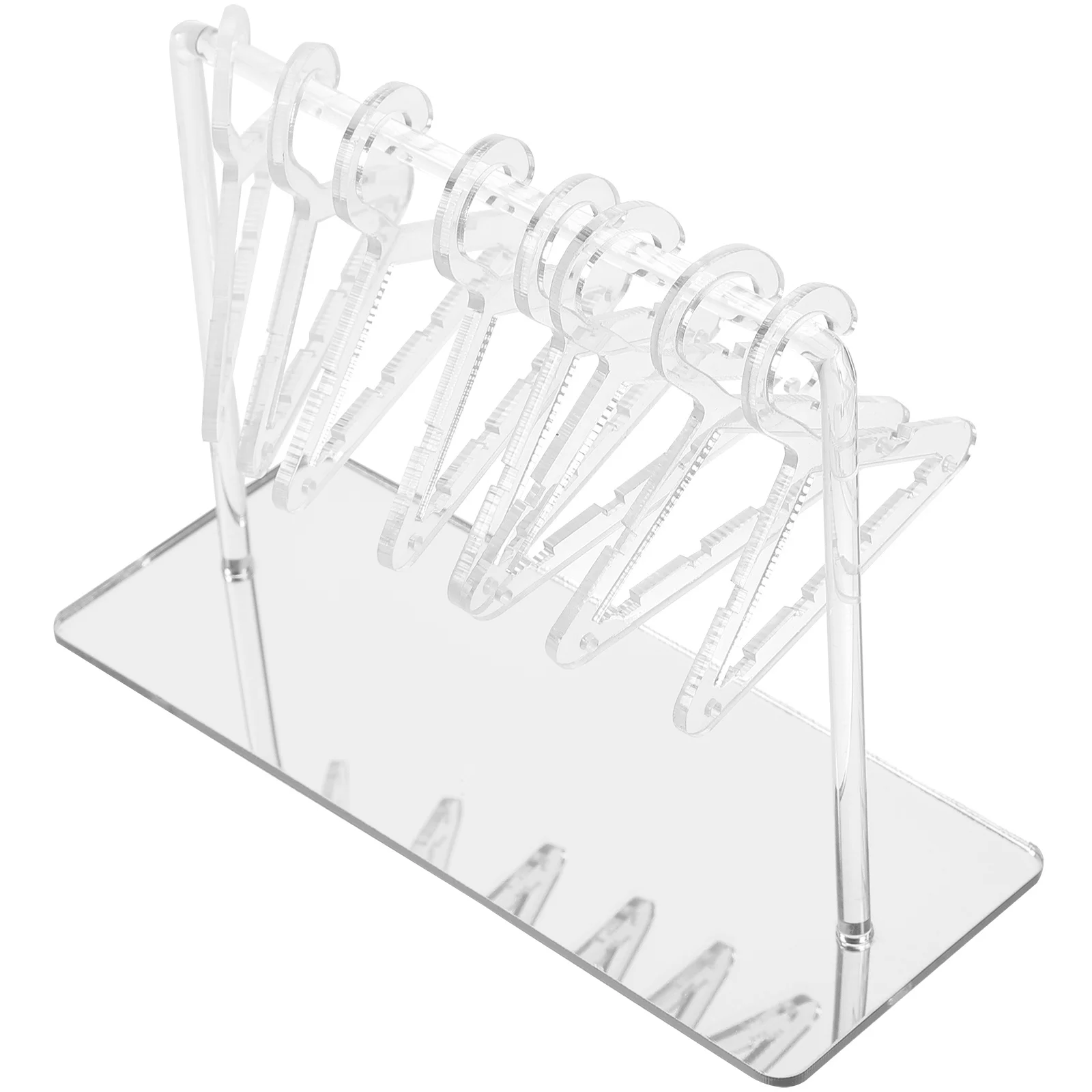 

1Set Acrylic Jewelry Display Stand Earring Holder Hanger Durable Organizer for Earrings Necklaces Jewelry Hanger Organizer