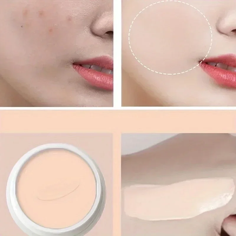 Wasserdichte flüssige Concealer Basis Creme Foundation Make-up matt volle Abdeckung Akne Narben dunkle Ringe für alle Hauttöne Texturen