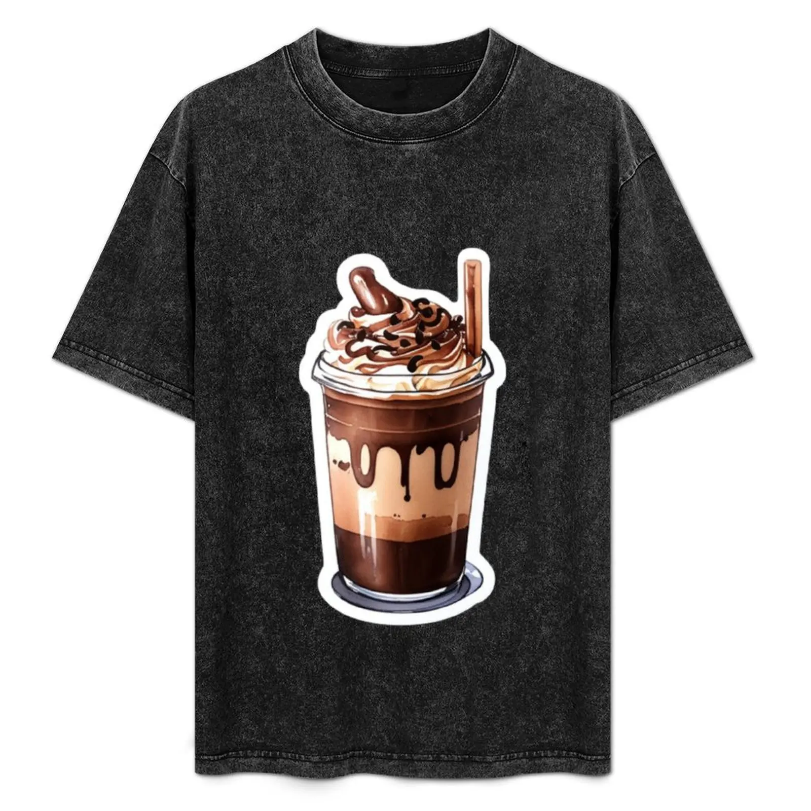 

KAWAII SUMMER CHOCOLATE FRAPPE DRINK T-Shirt Running Performance Short Sleeve Tee