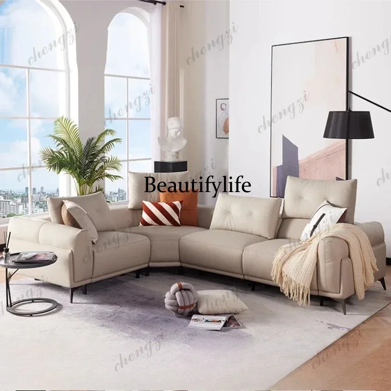 03 Nordic decoration Living Room Sofas Minimalist Leather lounge large wooden Sofa vintage clear Tumbonas Playa Balcony Furnit