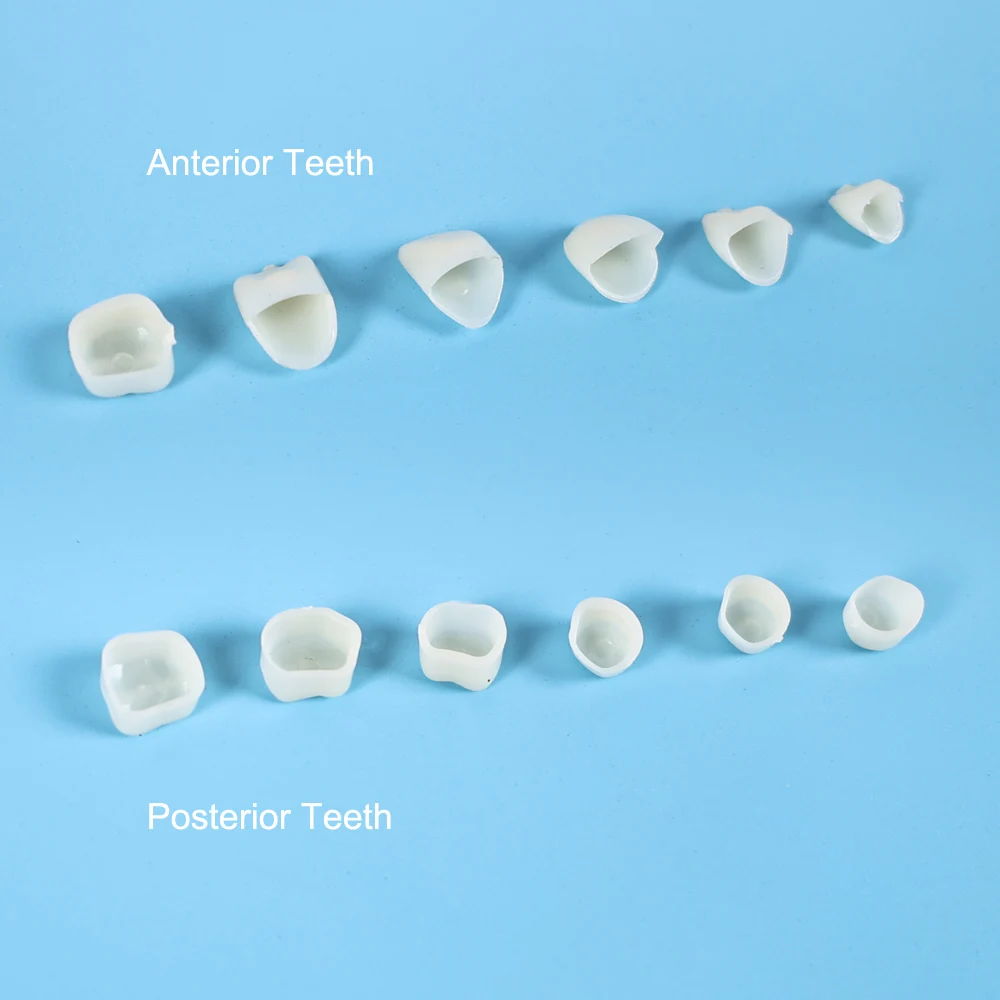 ELIJAH 1 صندوق الأسنان تاج مؤقت الخزف التيجان الخلفية الأمامية الراتنج تبييض الأسنان الرعاية اكسسوارات تاج المواد