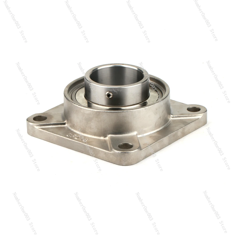 Square Type Stainless Steel Pillow Block Bearing SUCF218, 90mm Shaft Size