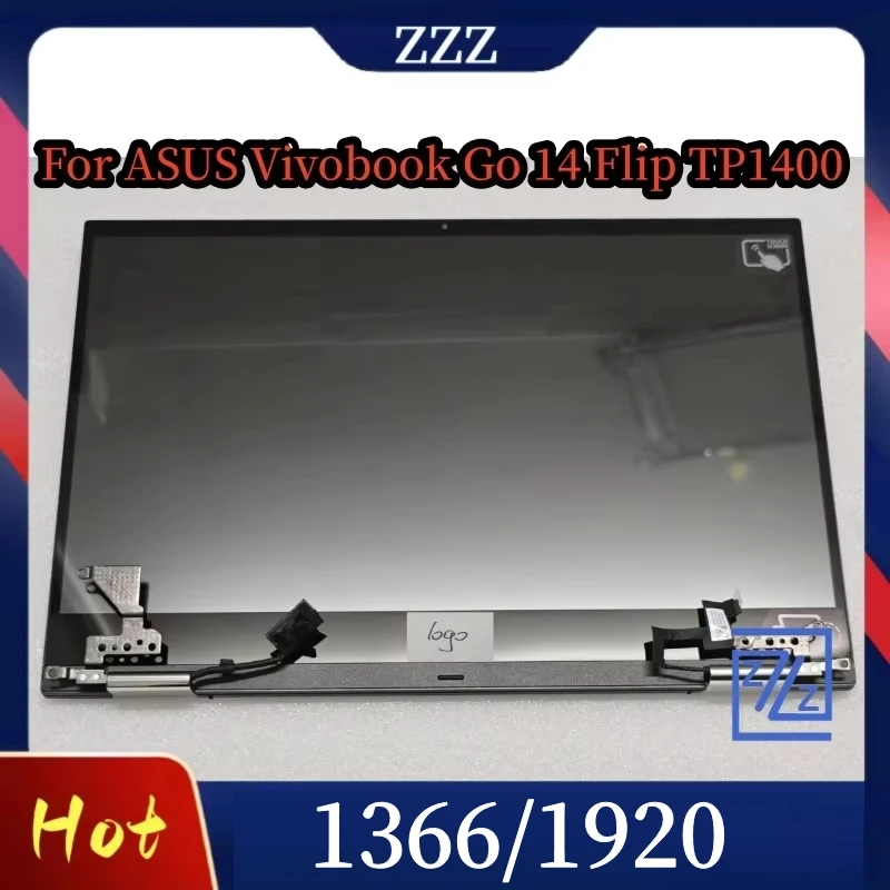 

Для ASUS Vivobook Go 14 Flip TP1400 TP1400KA TP1400K сенсорный ЖК-экран Замена полной сборки 1366*768