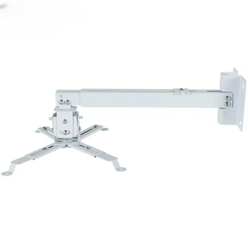 Universal steel projector wall ceiling projector mount bracket with 43-65 cm extension pole