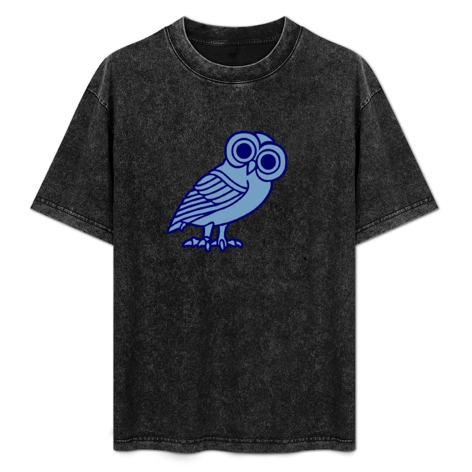 

greek owl greece athena T-Shirt Breathable Workout Short Sleeve Top