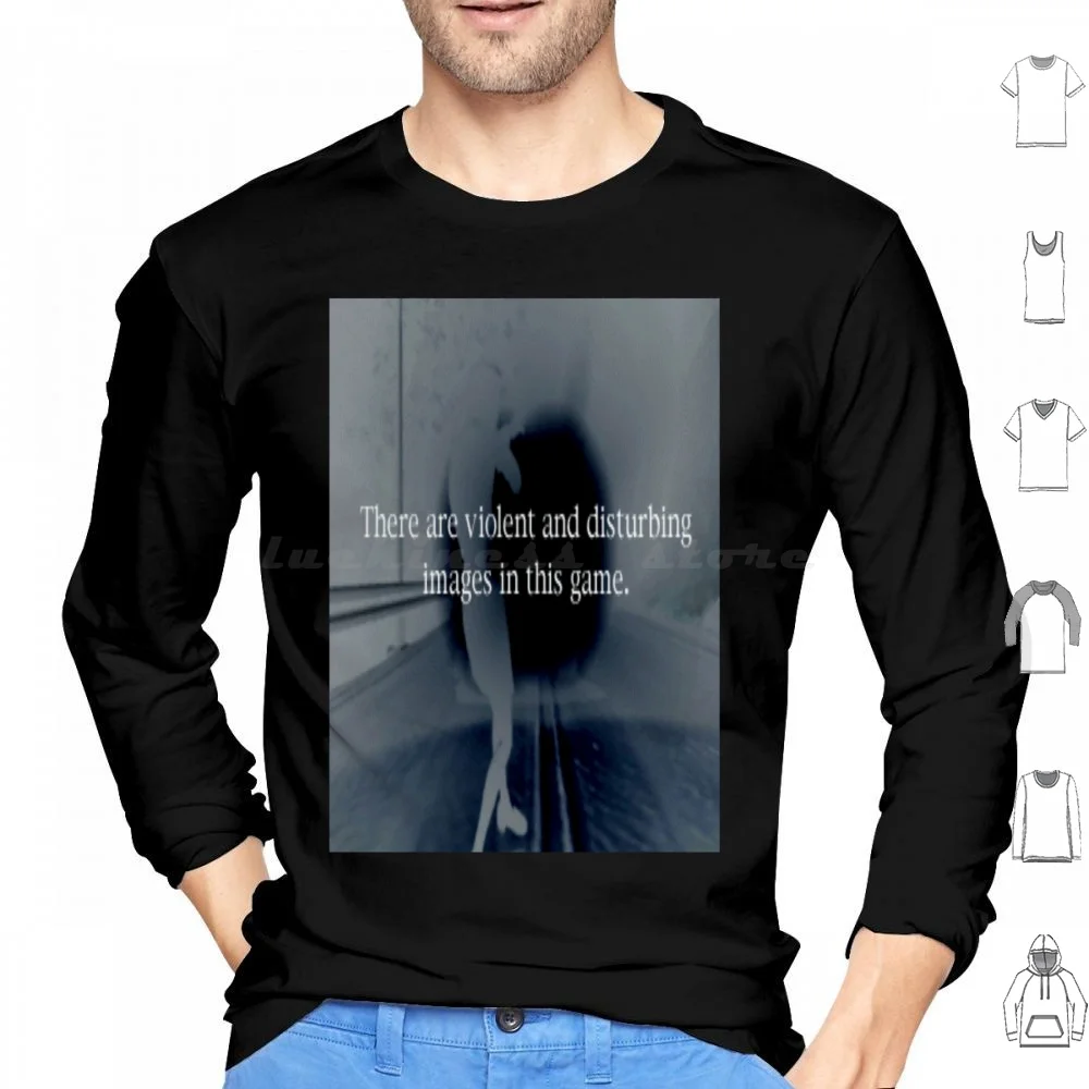 Silent Hill Memes-There Are Violent ( Original ) Hoodies Long Sleeve Silent Hill Silent Hill 2 Box Konami Kojima