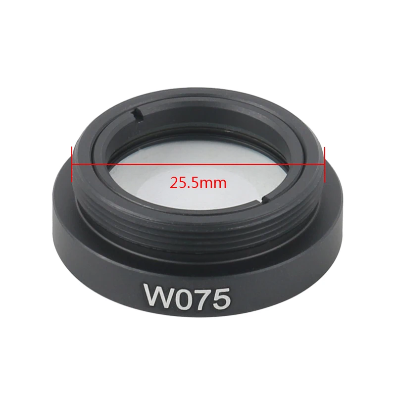 W050 W075 Barlow Lens Adjustable 0.7X-5.6X Continuous Zoom C-mount Lens Monocular For HDMI USB Digital Video Microscope Camera view 6