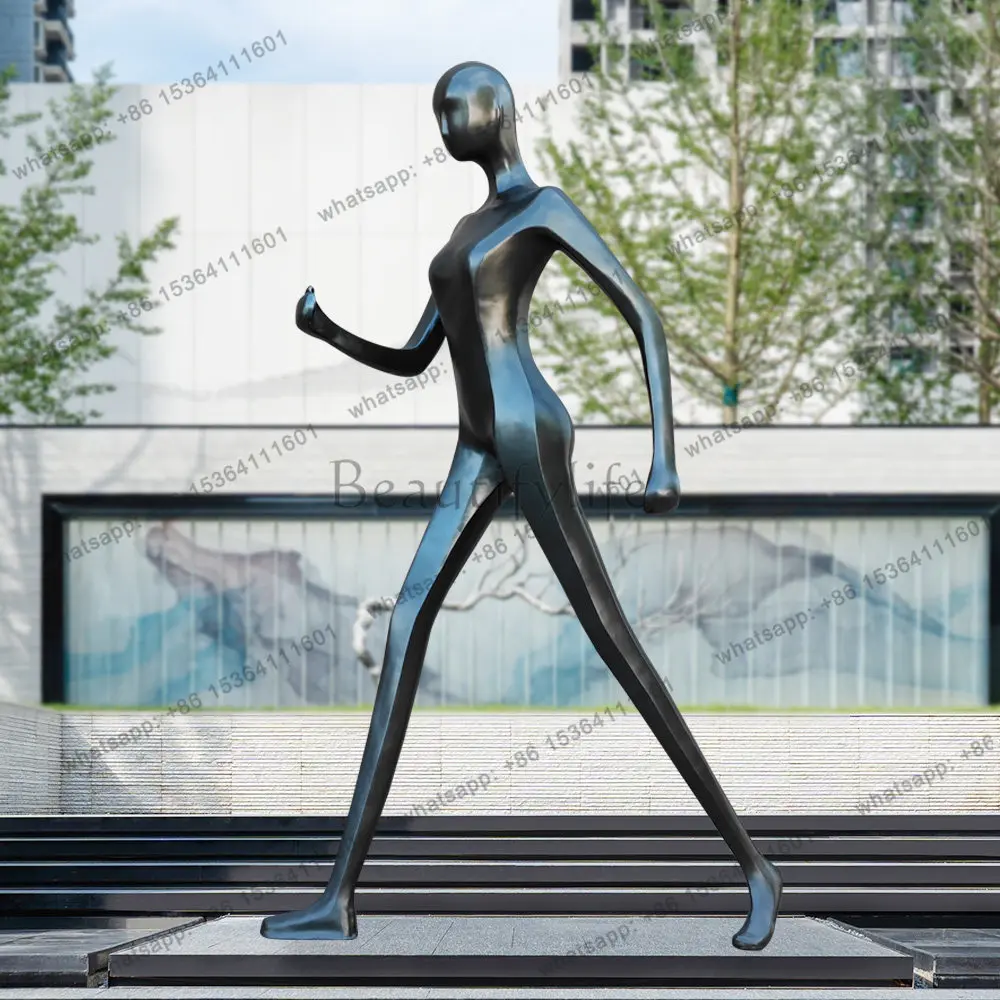 LJYModern simple abstract figure sculpture ornament porch living room lobby decorative artwork