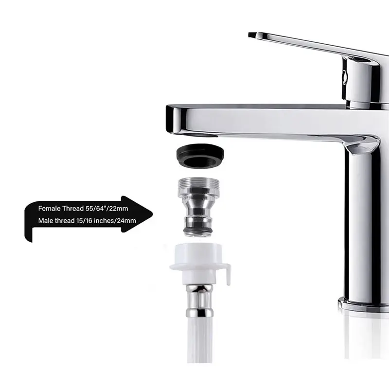 ABVJ-Water Inlet Line With Connectors, Washing Machine Inlet Hose, Burst Proof Washer Water Inlet Pipe