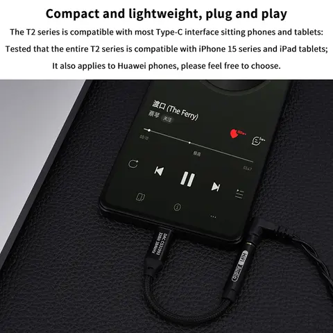Type C To 3.5mm HiFi DAC Headphone Amplifier CX31993 Chip USB C Audio Decoder AMP Adapter DAC Amplifier For  16/Android