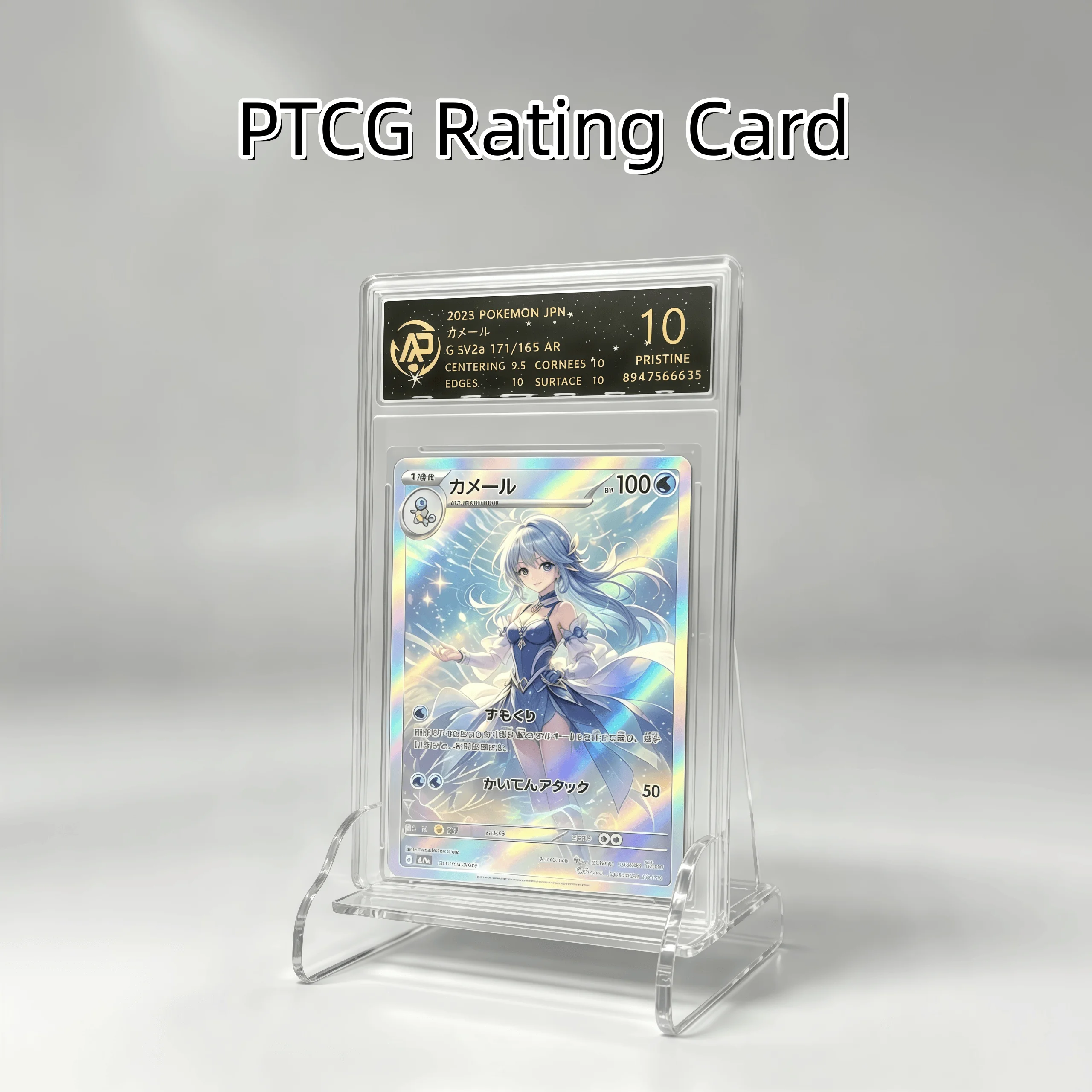 Pokemon PTCG RPA Rating Card Japanese Version Mewtwo Arceus Flareon Vaporeon Espeon Jolteon Ivysaur Wartortle Rating Card