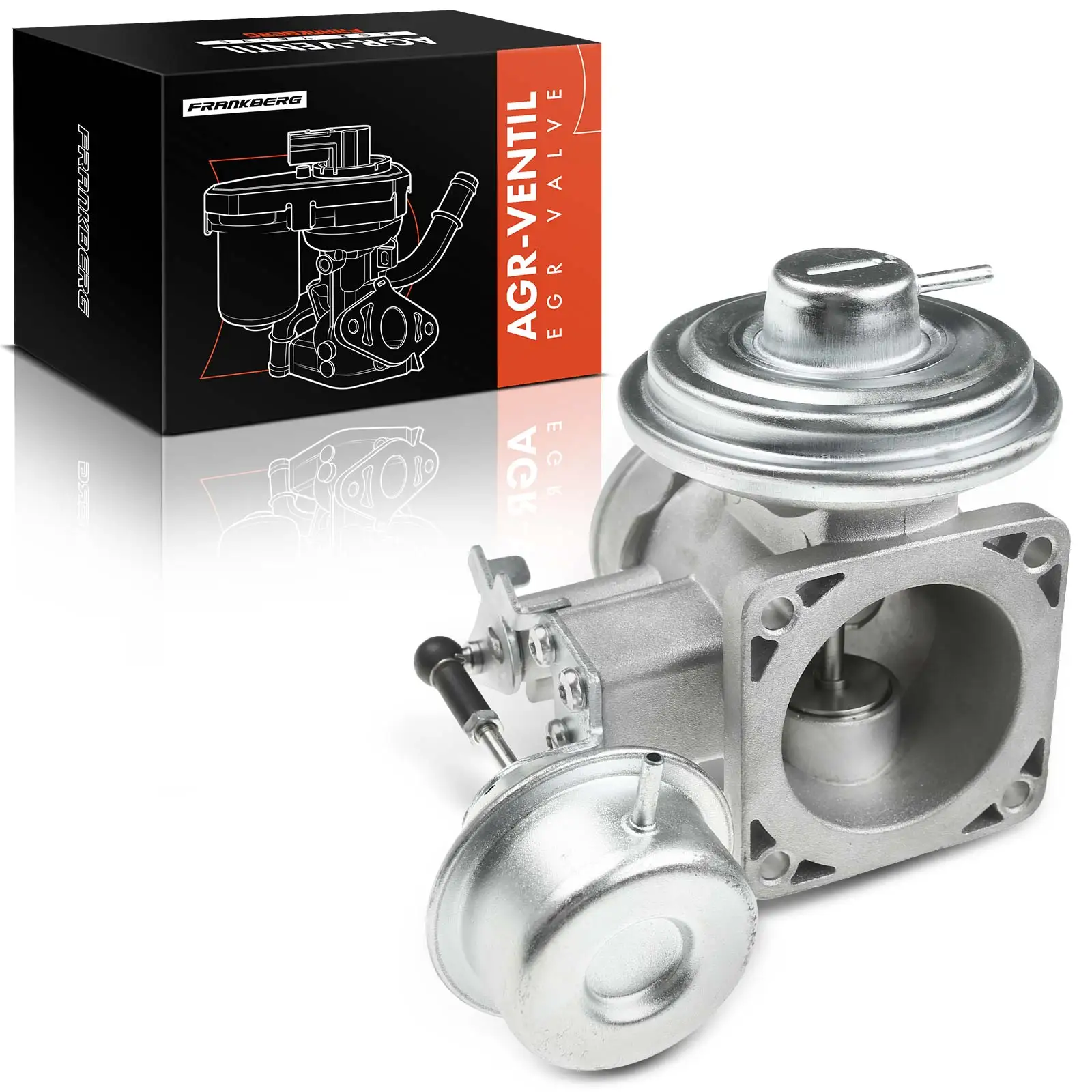 Frankberg 1x AGR Klep Uitlaatgasrecirculatieklep voor Chrysler Voyager IV RG RS 2.5L 2.8L 2000-2008 68002448AB 68223706AA