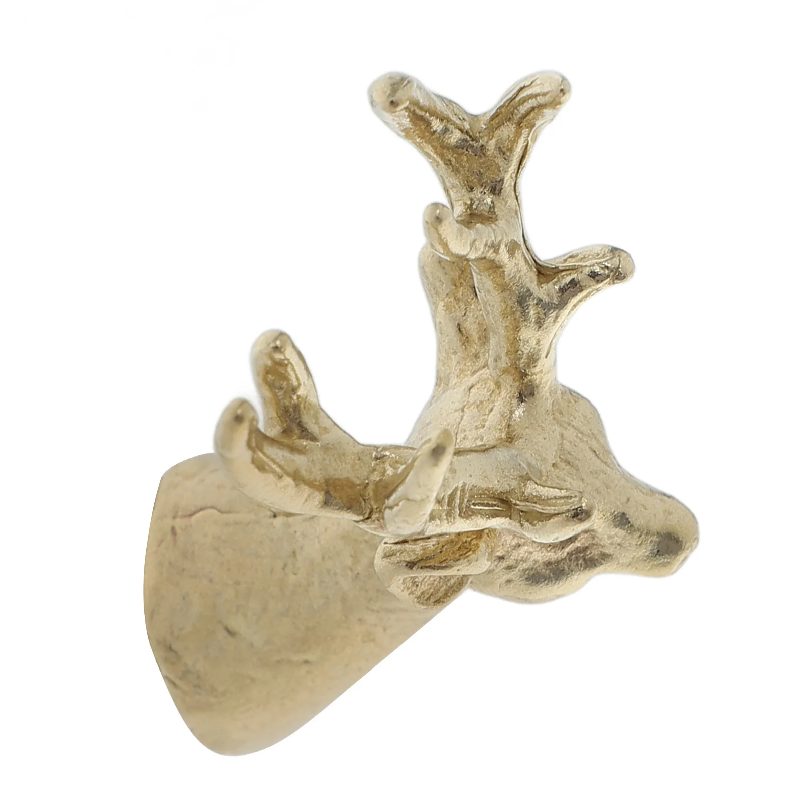 

Deer Head Handle Christmas Decor Knobs Cabinet Hardware Vintage Handles Copper Door
