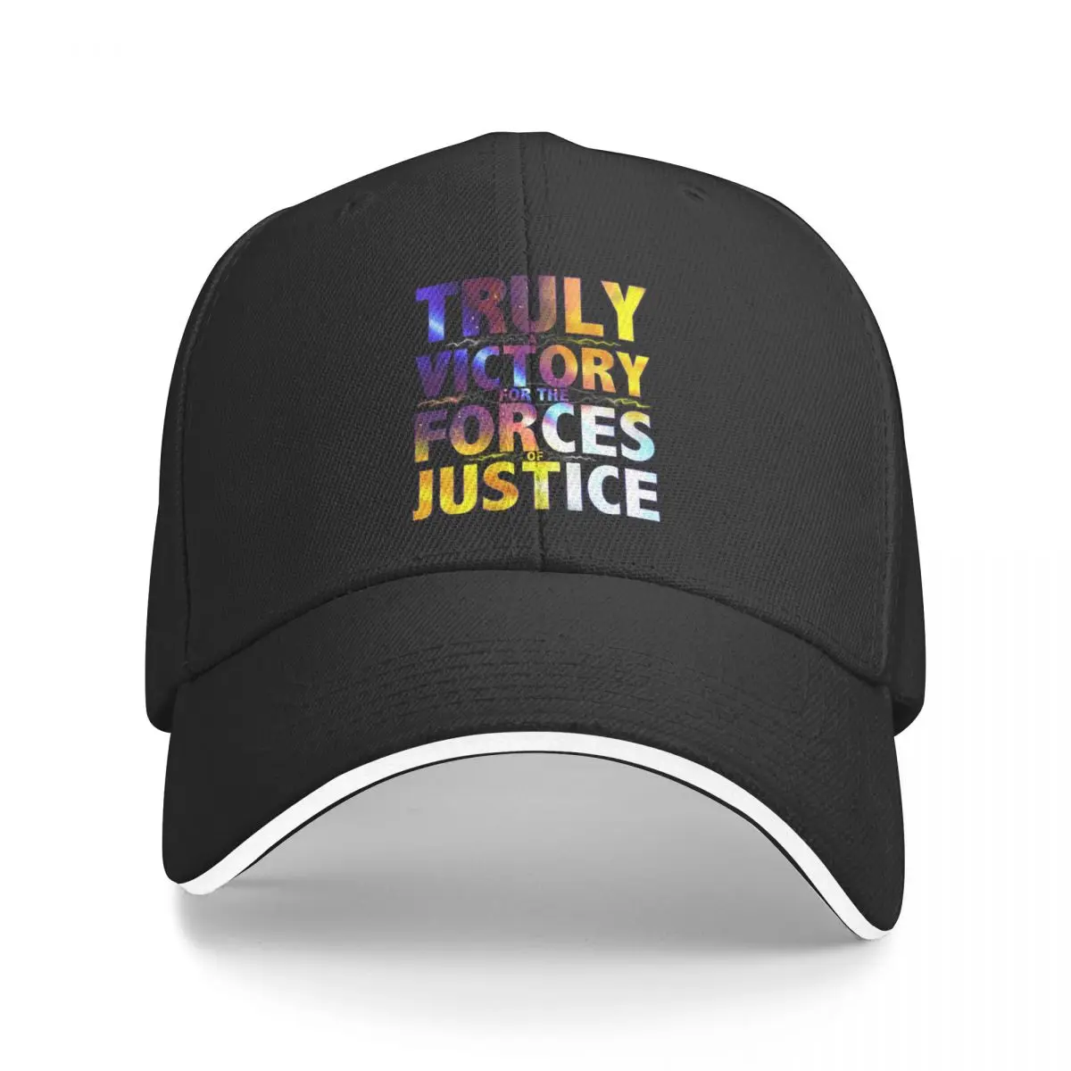 

TRULY A VICTORY FOR THE FORCES OF JUSTICE A Baseball Caps Hat