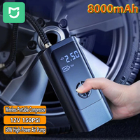 Mijia 2024 8000mAh Wireless Wired Portable Car Air Compressor 12V 150PSI Electric Tire Inflator Pump for Car Motorcycle Balls