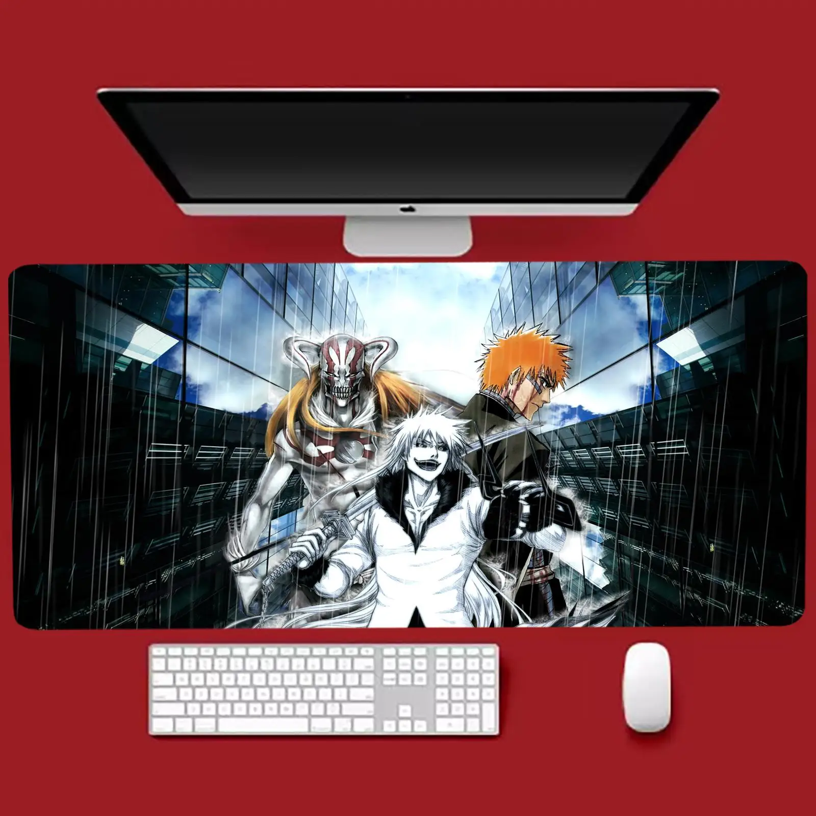 B-BLEACH New Computer Home Mousepad XXL Desk Mats Natural Rubber Office Anti Slip Gaming Accessories pad