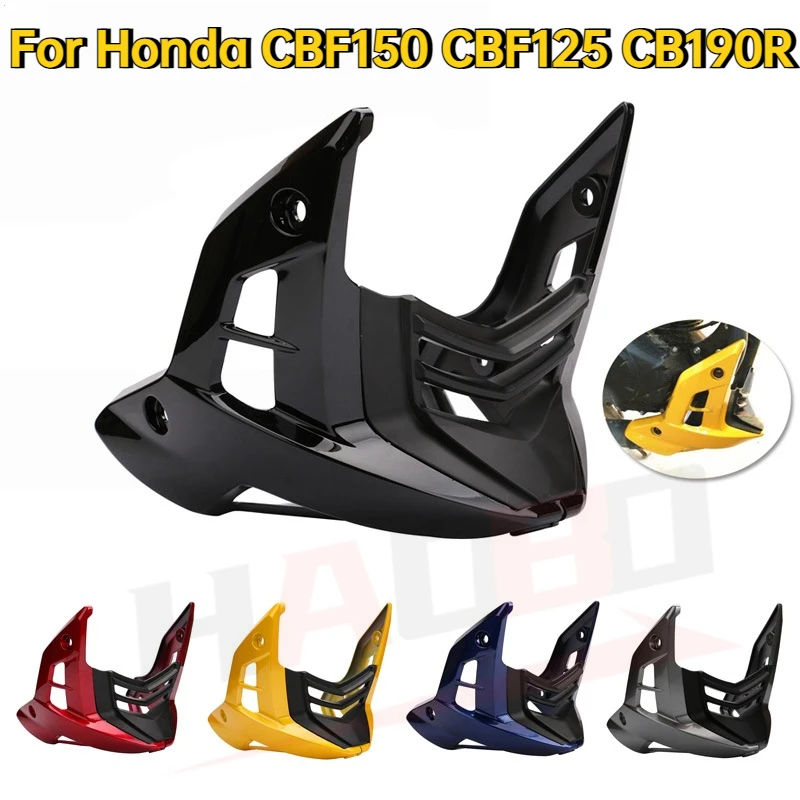 

For Honda CBF150 CBF125 CB190R Belly Pan Motorcycle Lower Fairing Chassis Shroud Engine Guard Cover Protector Bellypan Cowl Red