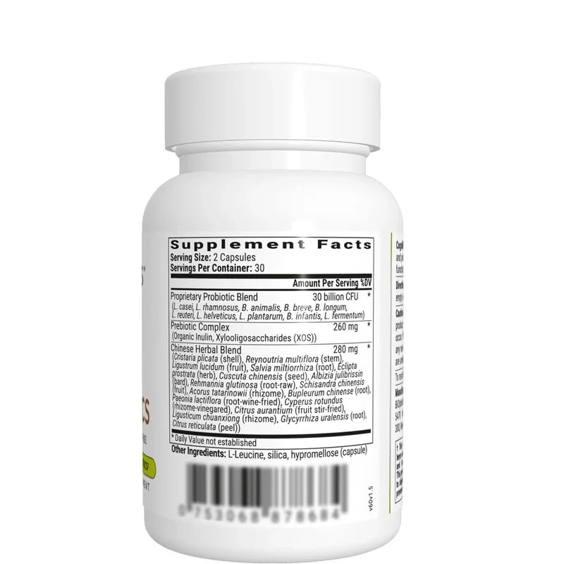 60 Capsules Cognibiotics Probiotic Brain Supplement - Helps Support Emotions, Better Attention, Memory, and Mental Clarity