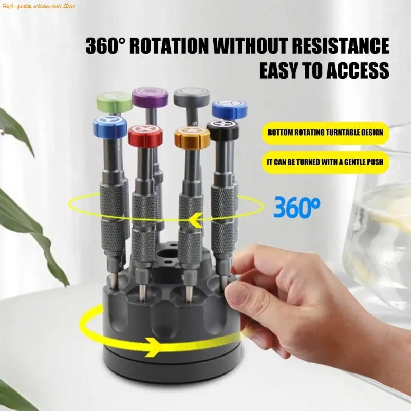 

203F Durability Tool Storage Rack Holder with Base 14Classification Holes for Efficient Maintenance Work Organization
