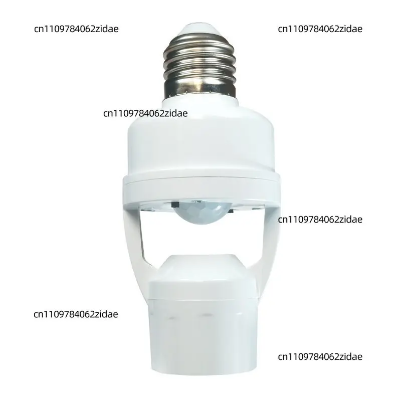 For Intelligent Infrared Sensor Conversion Lamp Head with Adjustable E27 Socket for Human Lighting. Radar Sensor Light Base.