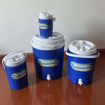 휴대용 야외 캠핑 냉장고, 자동차 아이스 박스, 온도계 포함, 신선 유지 냉장고, 콜드 인큐베이터 