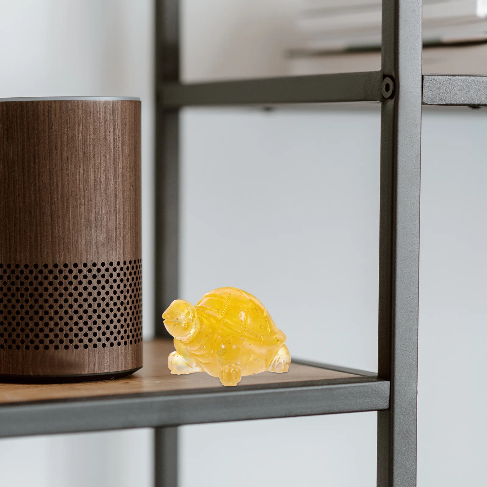 

1pc Crystal Turtle Statue Resin Turtle Ornament Tabletop Decor Indoor Decoration Feng Shui Ba Gua Lucky Animal Figure Home