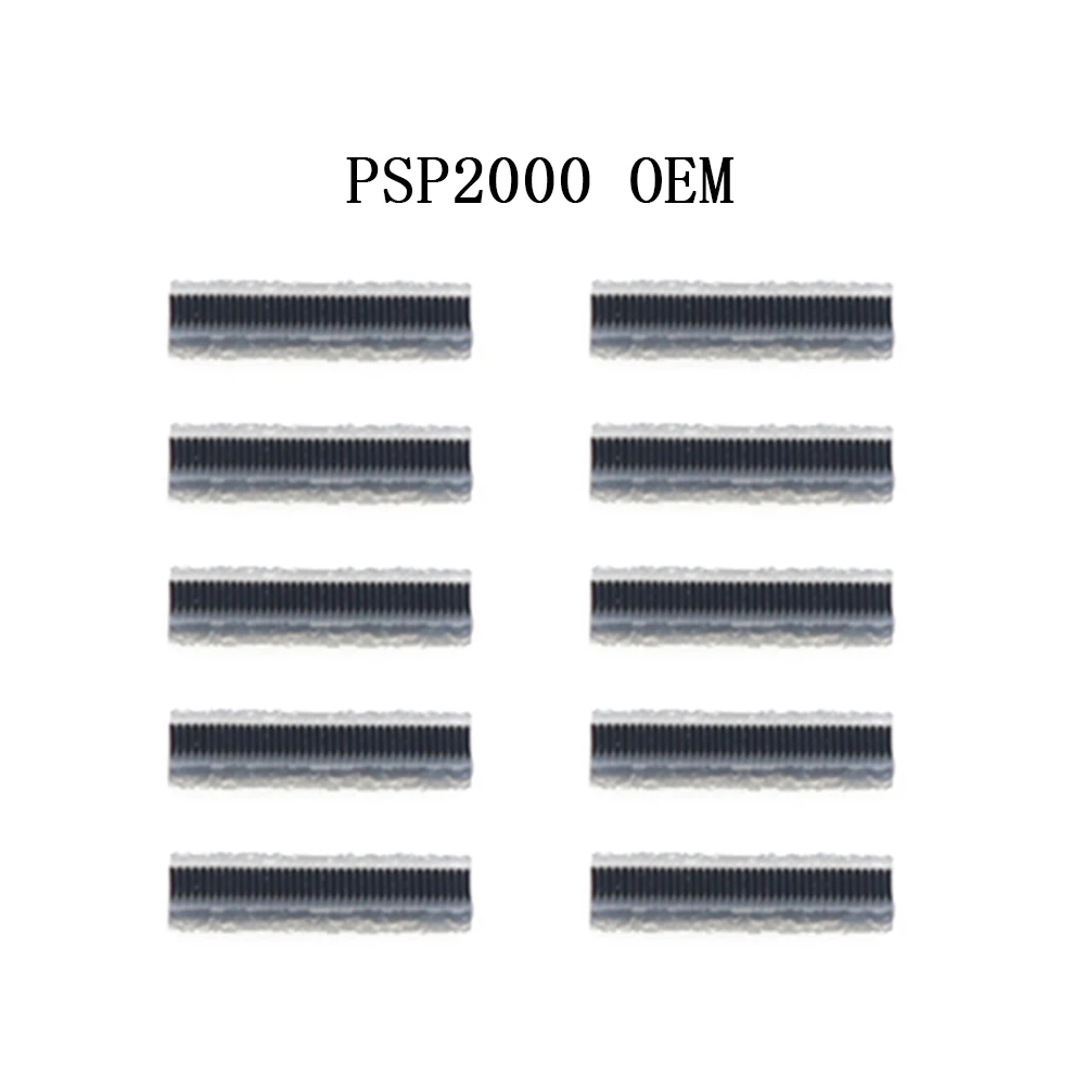 10pcs For PSP 1000 2000 3D Analog Joysticks Thumb stick Cap Button Conductive Rubber Bar Replacement