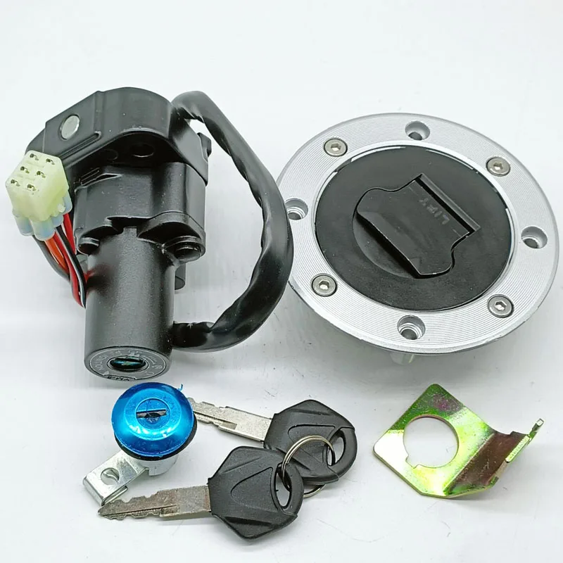 Ignition Switch Lock Gas Cap Set Lock Key For Suzuki GSX1300RX Hayabusa 1999 GSX1300RY Hayabusa 2000 GSX1300R K1 Hayabusa 2001