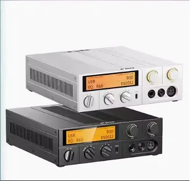 FiiO K17 Desktop Decoding Headphone Amplifier DSP Lossless DSD Headphone Power Amplifier Mesin All-In-One