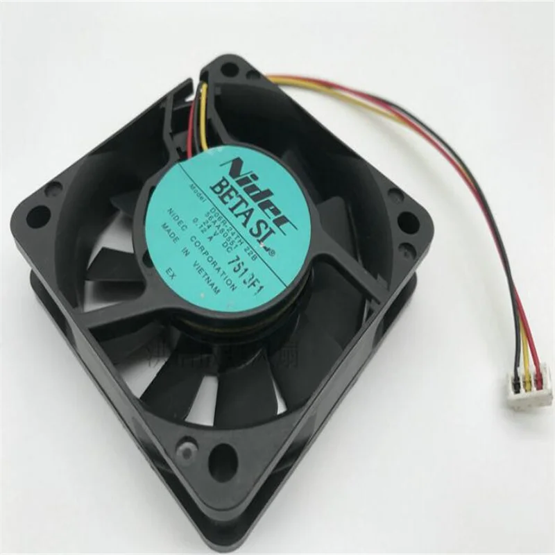 Original  60*60*15MM D06R-24TH 22B DC24V 0.12A  3 wire inverter fan