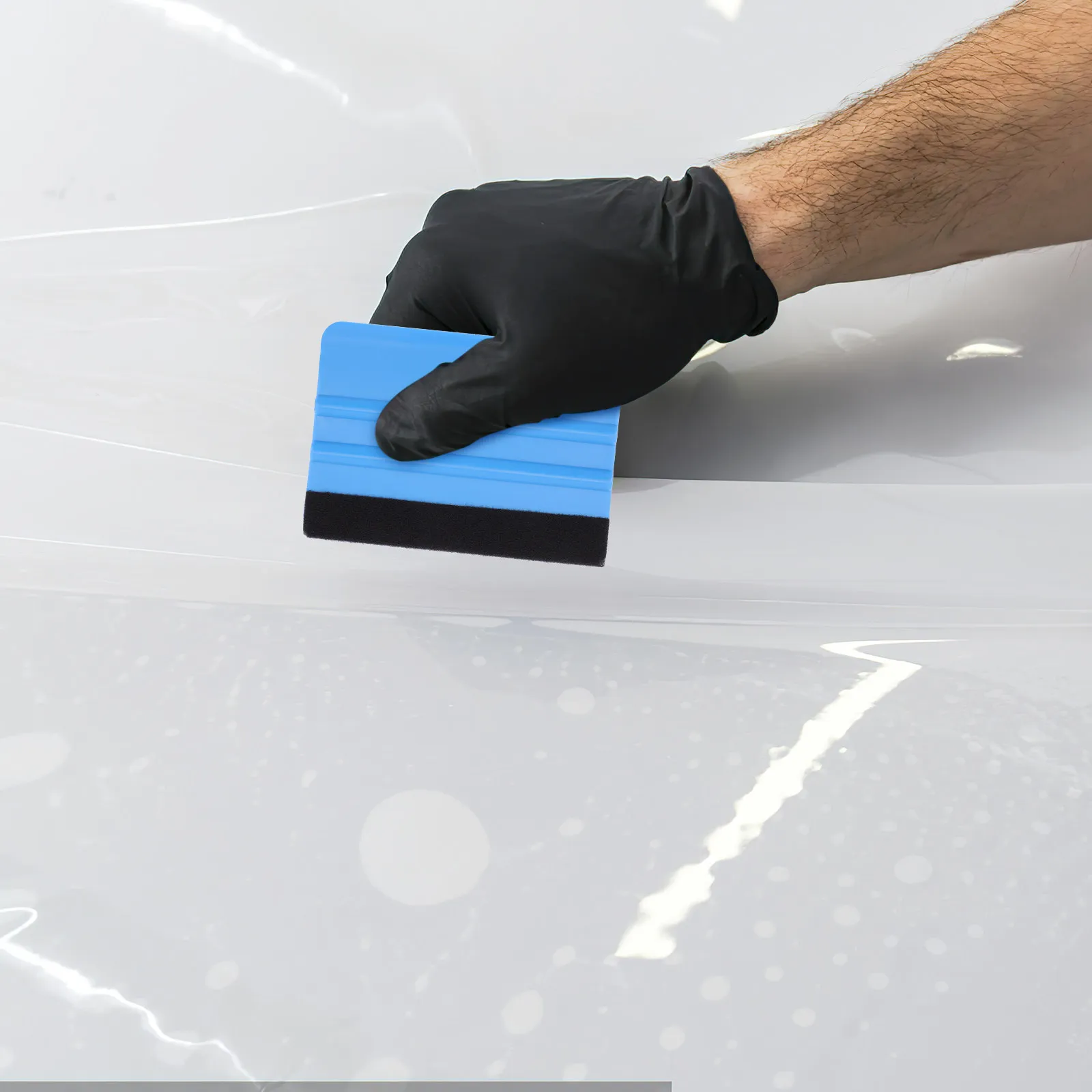 1Set Vinyl Wrap Kit 5M High-Adhesion Plastic Film for Car Window Tinting Trim Packaging Easy Peel No-Residue Application Quick