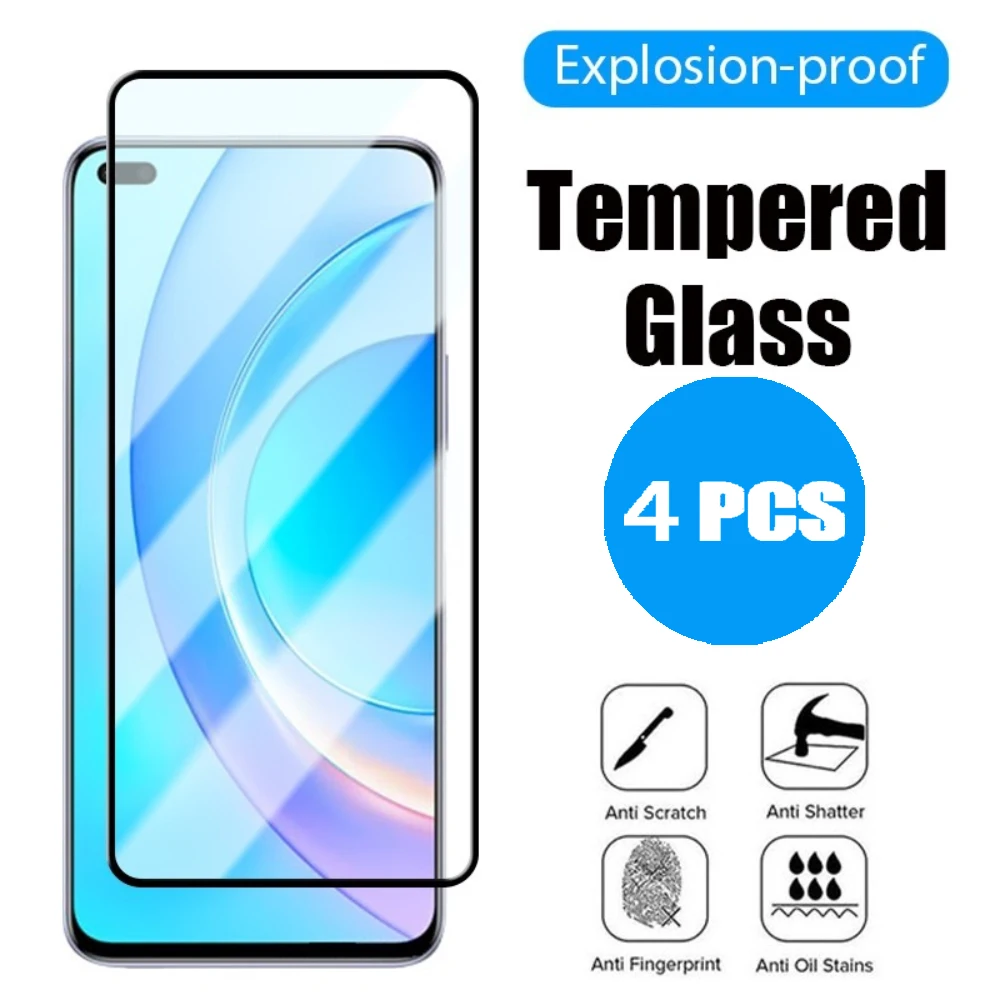 4PCS Full Cover Tempered Glass For Xiaomi Mi 10T 11T 12T Pro 13 Screen Protector on Xiaomi Mi 11 12 Lite glass