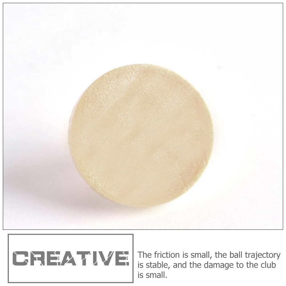

30pcs Golf Ball Markers Wooden Long Lasting Eco Friendly Easy Insertion Golfs Accessories Position Markers Golf Training