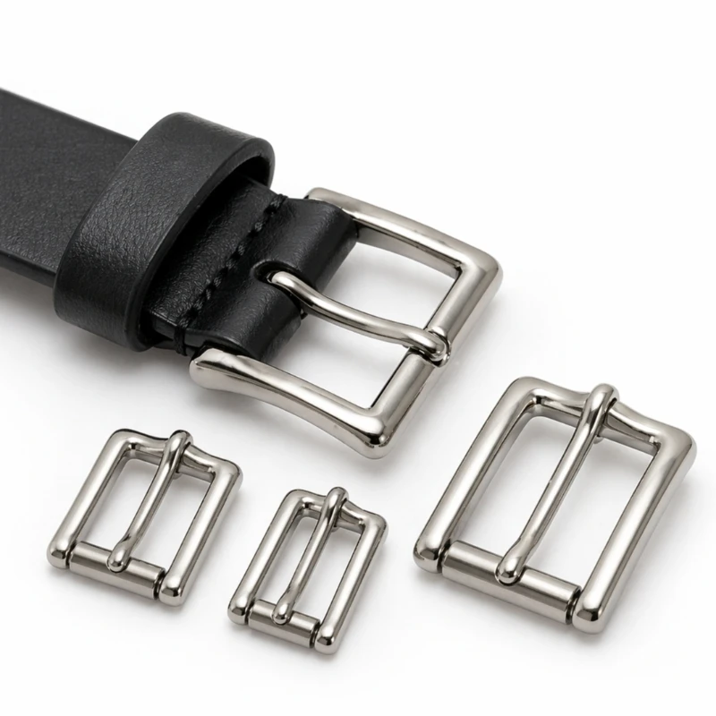 

1Pc 17-38mm Stainless Steel Pin Buckle for Mens Belt Jeans Waistband Coat Windbreaker Leather Strap DIY Craft Hardware Fasteners