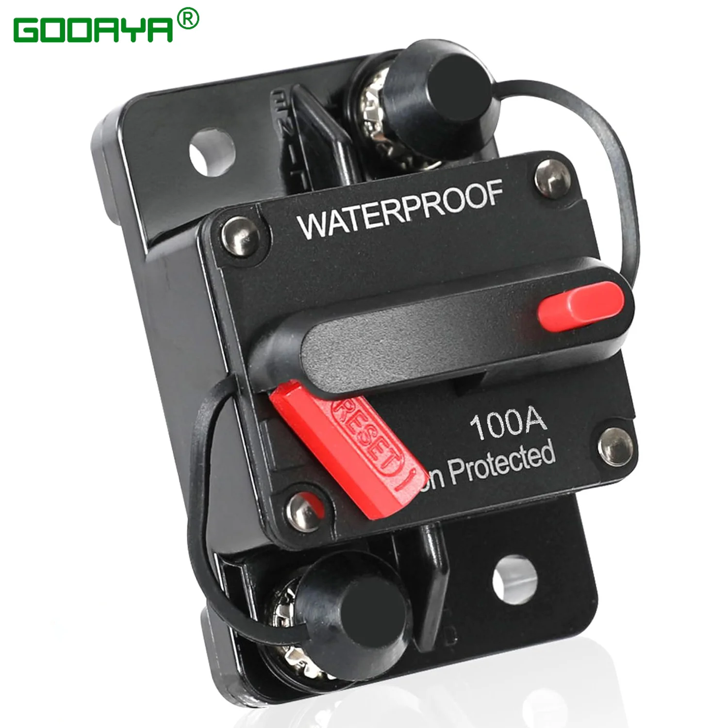 New 30A-300A Circuit Breaker 12V Trolling with Manual Reset Boat Manual Power Protect for Audio Fuse Car 48V DC Waterproof