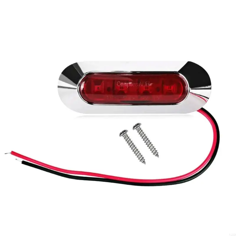 

N5KD 4 LED Boat Interior Courtesy Lights 10V-30V Boat Turn Tail Lamp
