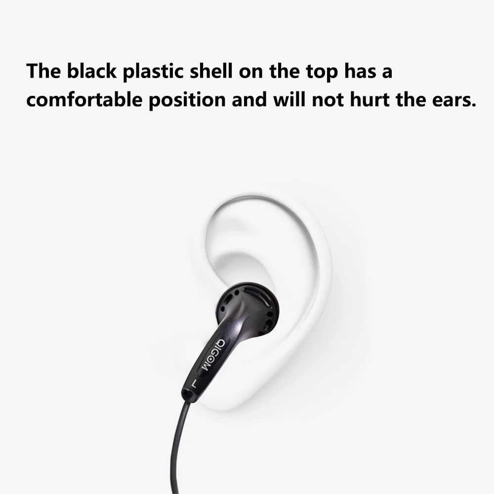 QIGOM MX500 Bass HIFI auriculares con cable auriculares de cabeza plana 109dB 32Ω 15,4 MM auriculares dinámicos 1% auriculares de distorsión