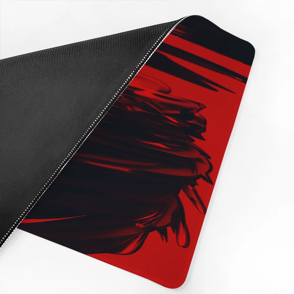 Abstract Red Mousepad Mouse Mat Desk Mat With Pad Gaming Accessories Prime Gaming XXL Keyboard Pad