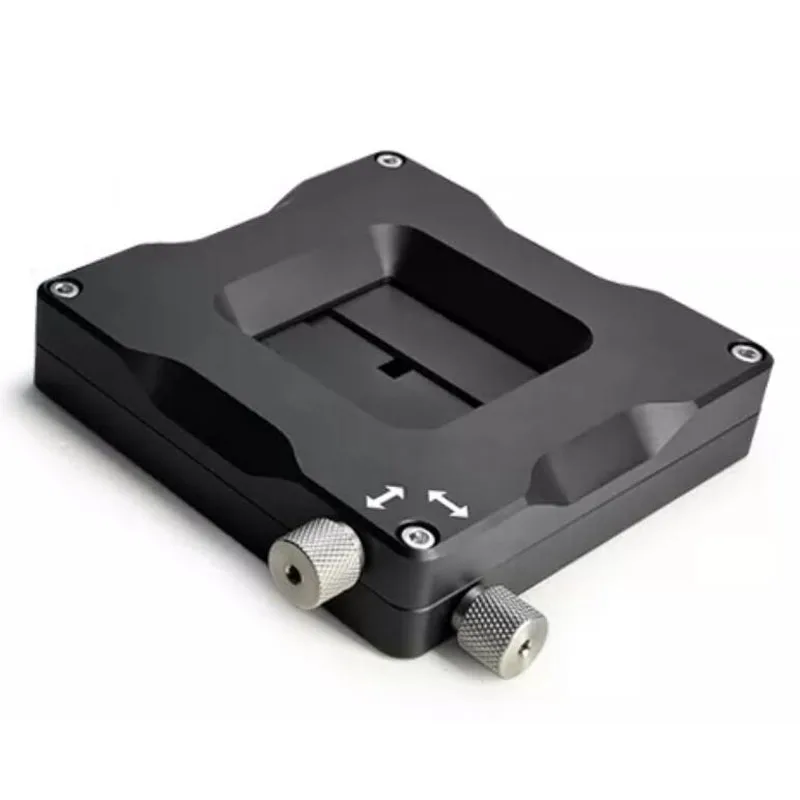 Adjustable Four-Way Slit Orthogonal Square Beam Aperture for Optical Experiments Light Flux Control ZXK-4545