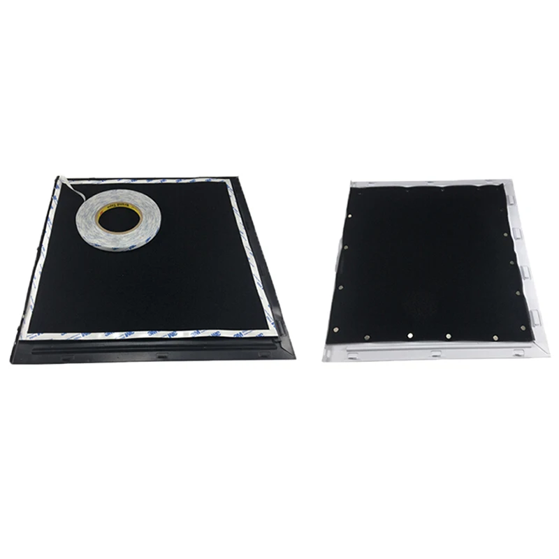 Fai da te 500*400*3mm/5mm Computer Mesh Sponge custodia per PC ventola di raffreddamento custodia per filtro antipolvere nera copertura antipolvere telaio copertura antipolvere 40PPI