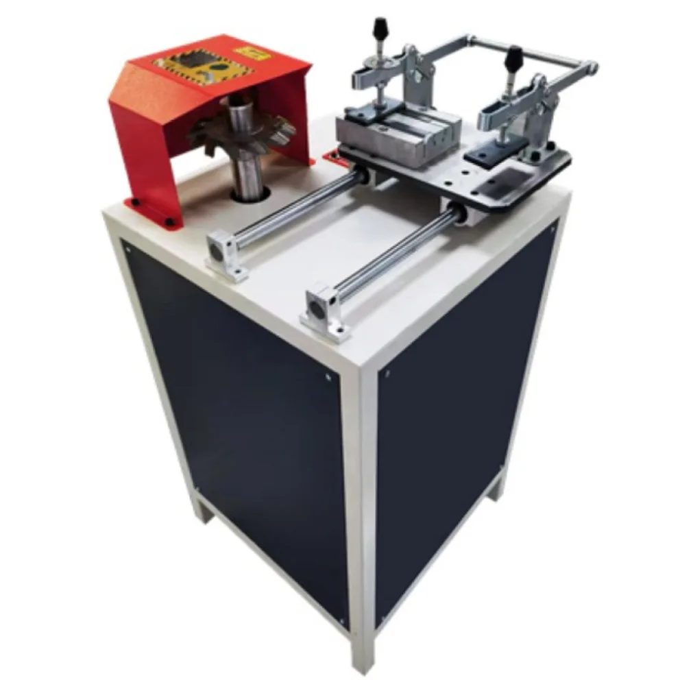 Pneumatic Aluminum Horizontal Window Door Bridge End Milling Machine Arc Pressing And Making Machine Metal Cutting Machinery
