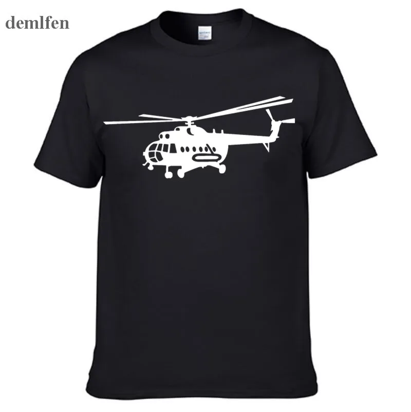 Novelty MI-8 Helicopter USSR Victory Day Print T-shirt Short Sleeve Cotton Tee Men\'s Clothing Oversized Unisex Streetwear Tshirt