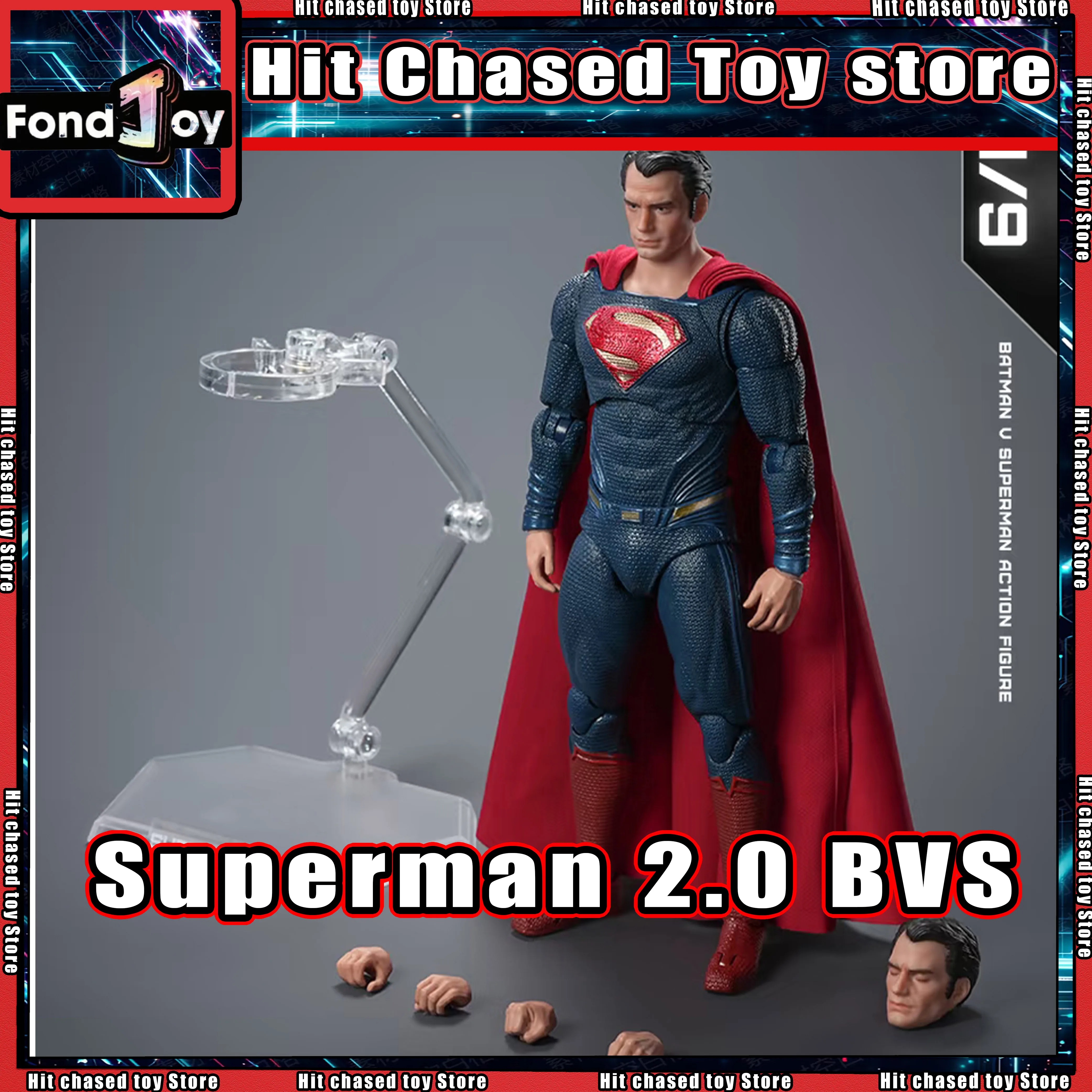 

Новинка! Горячая распродажа! Фигурка Супермена 2.0 BVS Dawn Of Justice от Fondjoy, герой DC, Хенри Кавилл, статуэтка из ПВХ, игрушка, подарок.