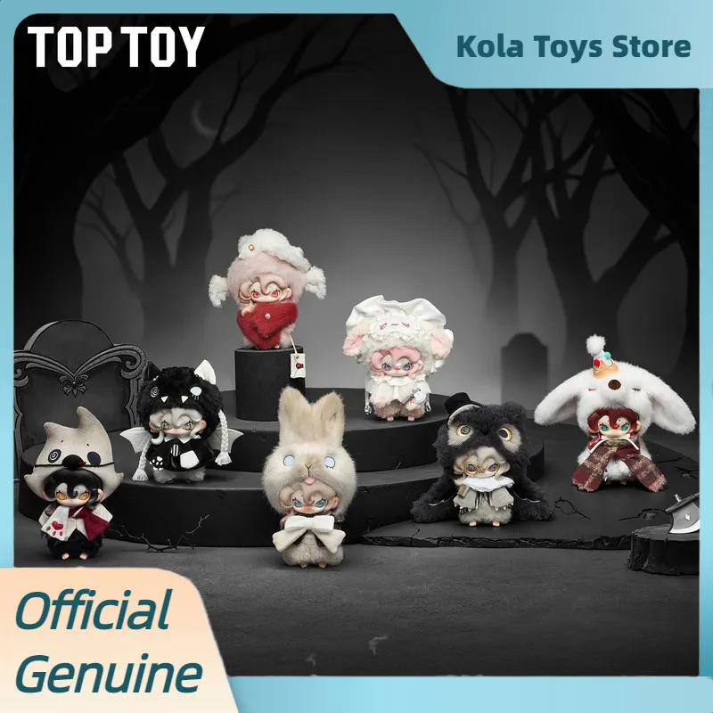 

Genuine TOPTOY Moonin Shrouded Night Series Blind Box Plush Pendant Mystery Box Kawaii Soft Bag Charm Trendy Toy Surprise Gift